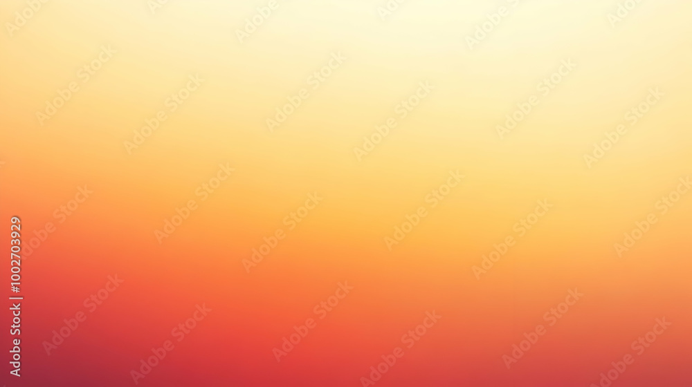 Naklejka premium Blurred gradient ivory to orange abstract background