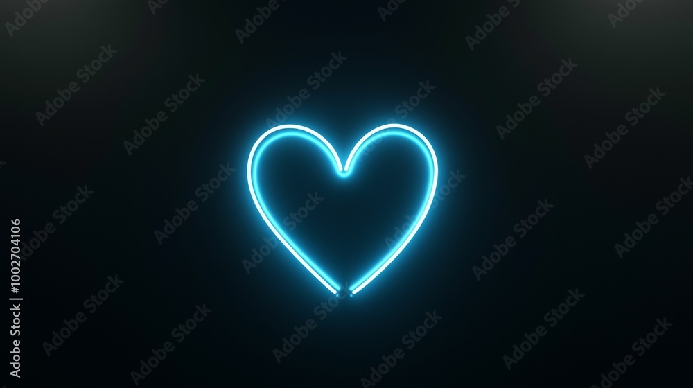 Minimalistic neon dreams