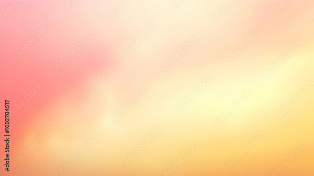 Fototapeta premium Blurred gradient pearl to peach abstract background