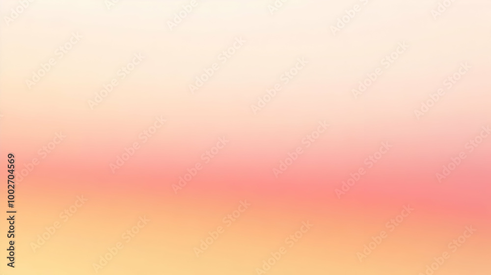 Naklejka premium Blurred gradient sand to apricot abstract background