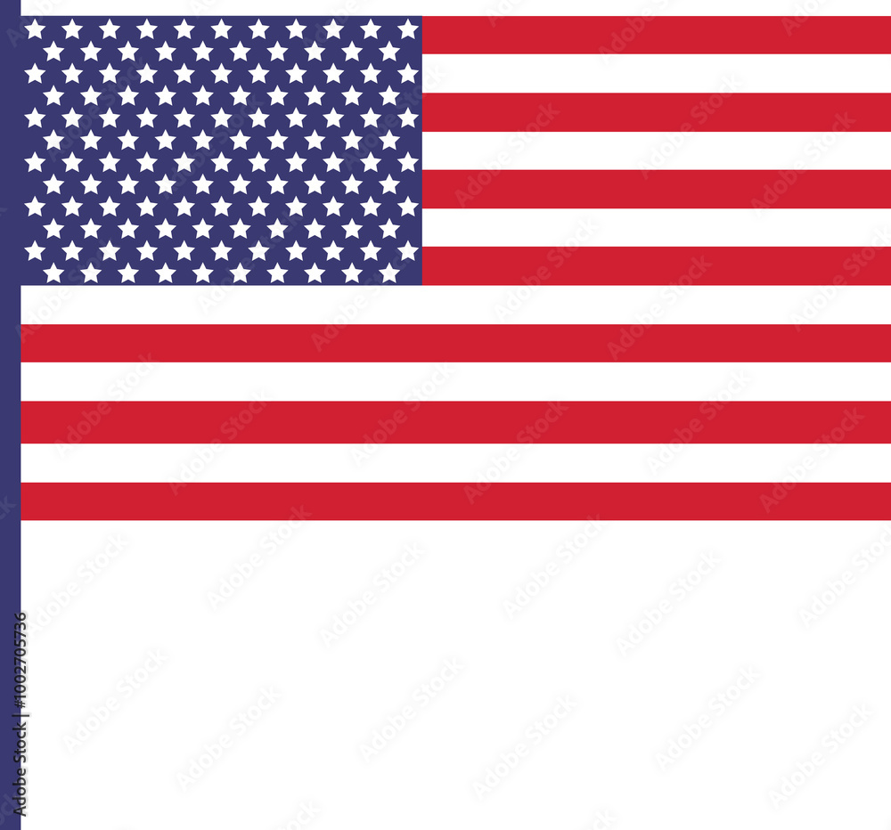 American USA Flag clip art design on plain white transparent isolated background for card, shirt, hoodie, sweatshirt, apparel, card, tag, mug, icon, poster or badge American USA Flag clip art design on plain white transparent isolated background for card, shirt, hoodie, sweatshirt, apparel, card, tag, mug, icon, poster or badge