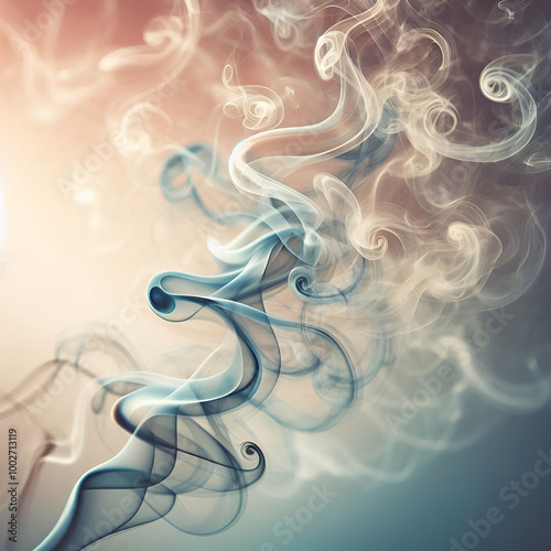 Abstract Smoke Swirls