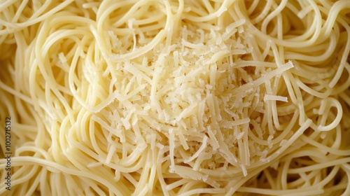 Spaghetti with Parmesan Cheese