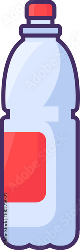 Vector plastic bottle for water, soda, or lemonade in an outline style. Packaging of food supply, storage, and delivery symbol. The icon is suitable for web design, online shop, print, and social medi Free Download Vector plastic bottle for water, soda, or lemonade in an outline style. Packaging of food supply, storage, and delivery symbol. The icon is suitable for web design, online shop, print, and social medi - GFXLoad