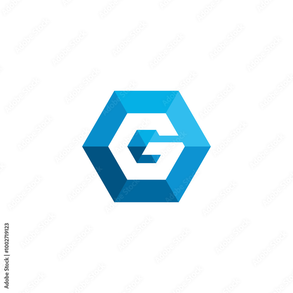 Letter G Hexagon logo design vector template Letter G Hexagon logo design vector template