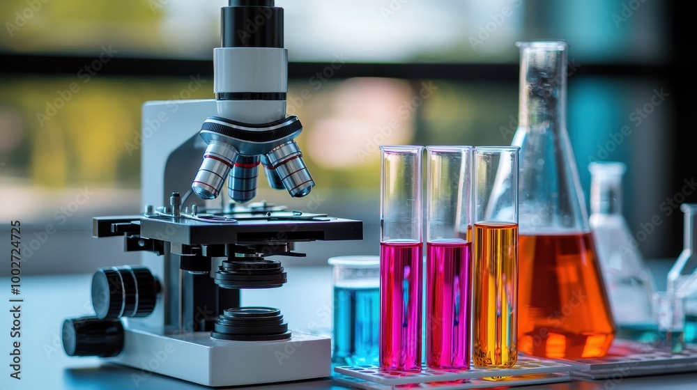 Laboratory Equipment and Scientific Glassware for Experiments and Research
