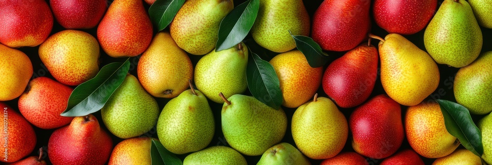 Seamless background of fresh pear Seamless background of fresh pear
