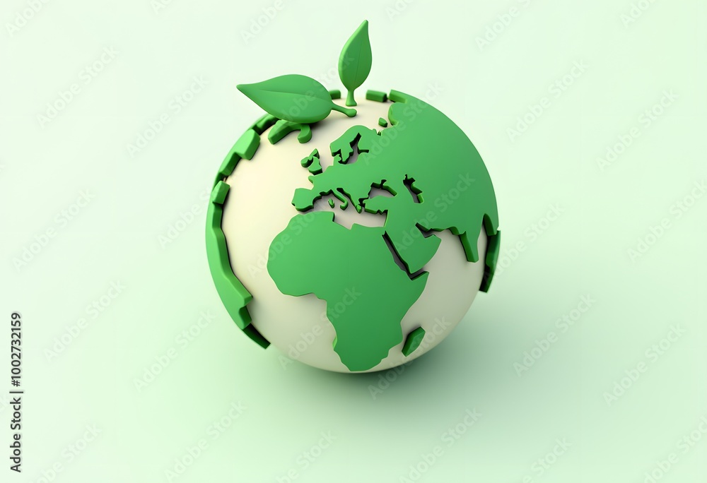 Obraz premium Green earth concept 