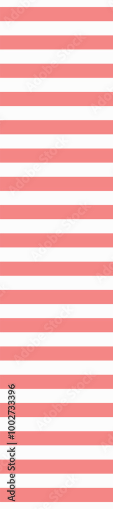This image features a pattern of alternating horizontal stripes in a soft coral color. This image features a pattern of alternating horizontal stripes in a soft coral color.