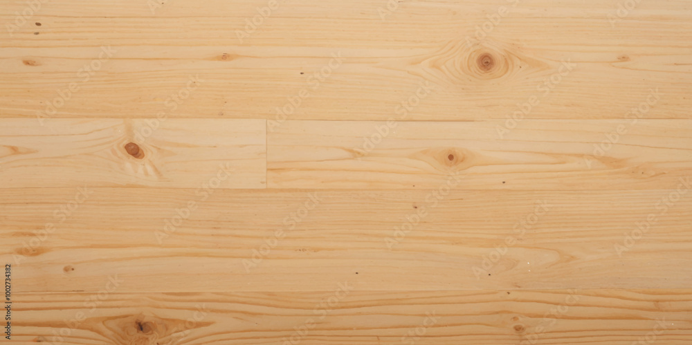 Fototapeta premium Light brown wood texture background. National pattern wooden table background.