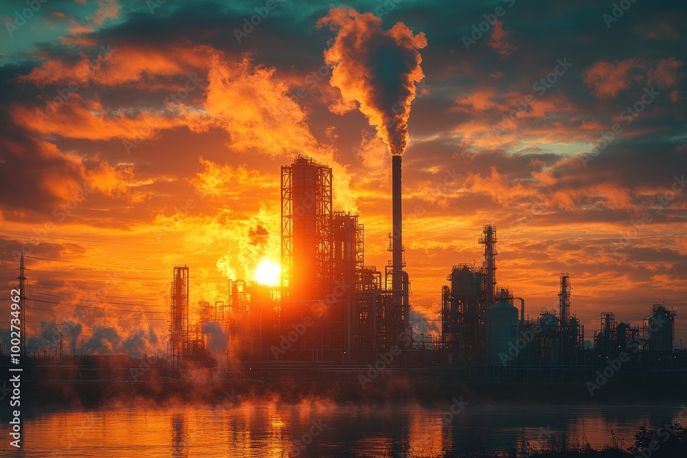 Industrial Sunset Industrial Sunset