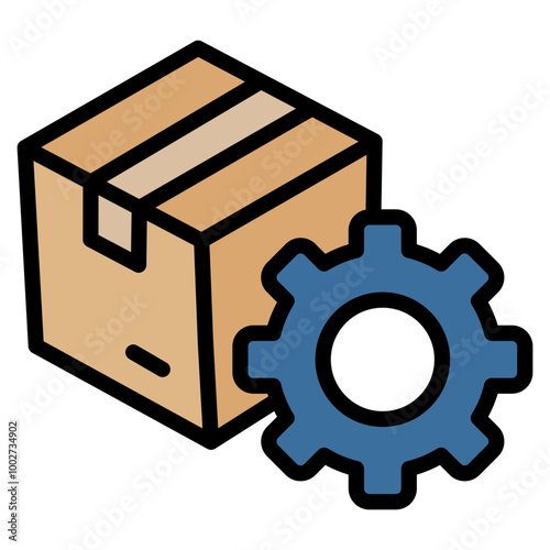 Brand-Management Icon Element For Design