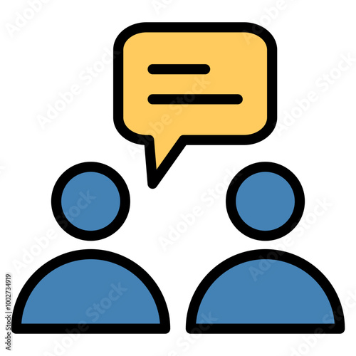 Customer-Engagement Icon Element For Design