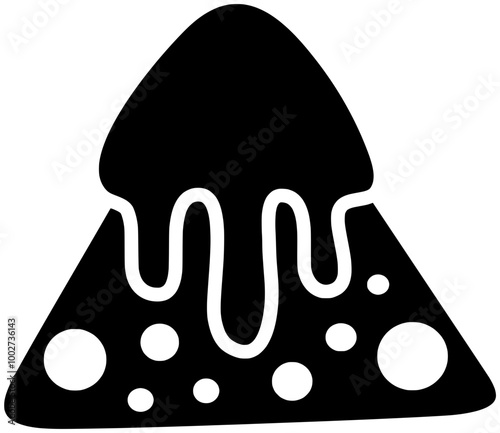 tortilla illustration snack silhouette tasty logo nachos icon chips outline mexican crunchy corn nacho spicy meal hot cuisine cheese shape for vector graphic background