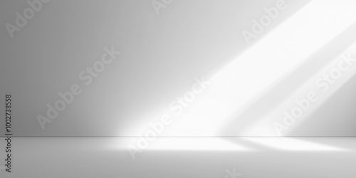 Minimalist clean background perfect for showcasing female products, electronics, or automotive designs. Versatile template for branding and marketing visuals.