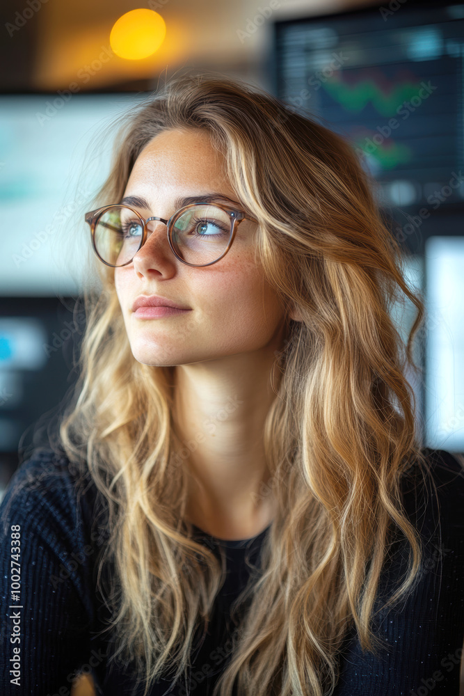 Businesswomen and financial analyst. AI generative. Businesswomen and financial analyst. AI generative.