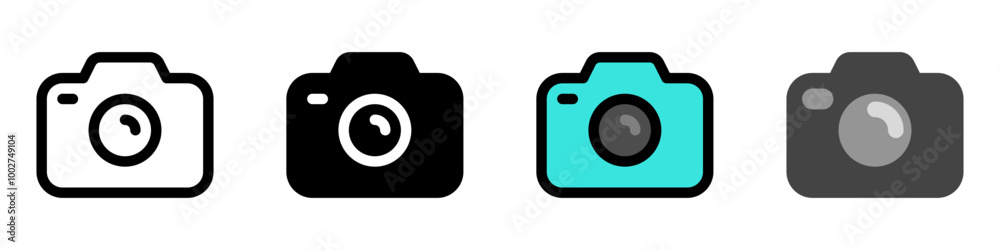Editable vector photo digital camera icon. Part of a big icon set family. Perfect for web and app interfaces, presentations, infographics, etc Editable vector photo digital camera icon. Part of a big icon set family. Perfect for web and app interfaces, presentations, infographics, etc