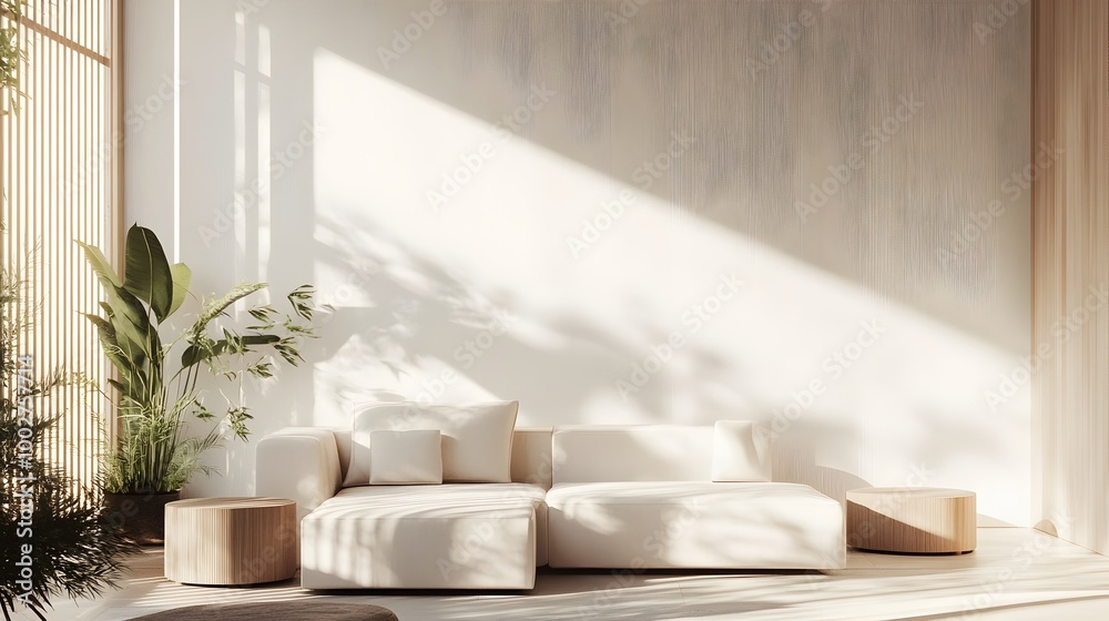 Minimalist Cozy Living Room with Natural Light and Inviting Decor Minimalist Cozy Living Room with Natural Light and Inviting Decor