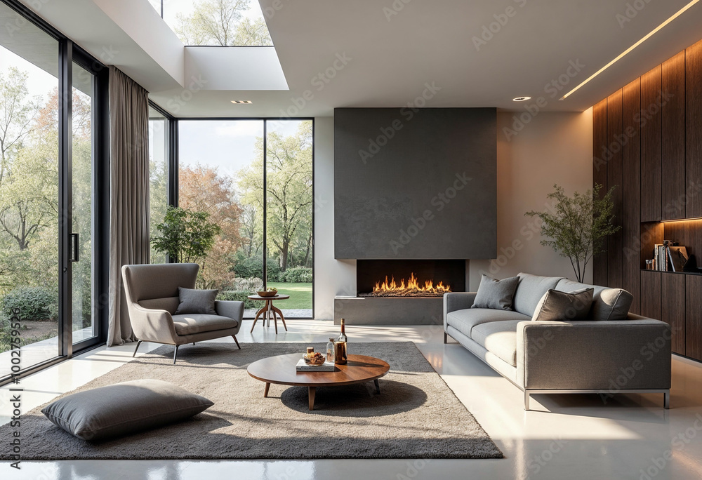 Fototapeta premium modern living room