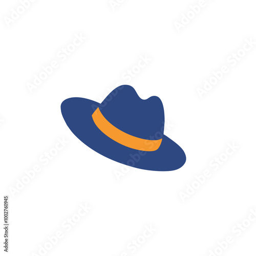 hat. headdress. vector illustration.Flat vector 