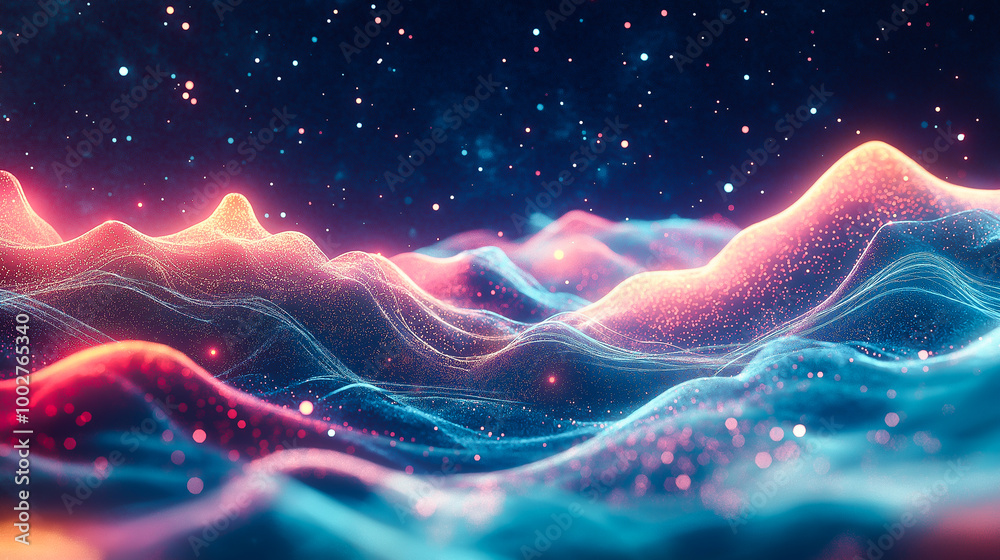 Vibrant Data Waves in Motion Vibrant Data Waves in Motion