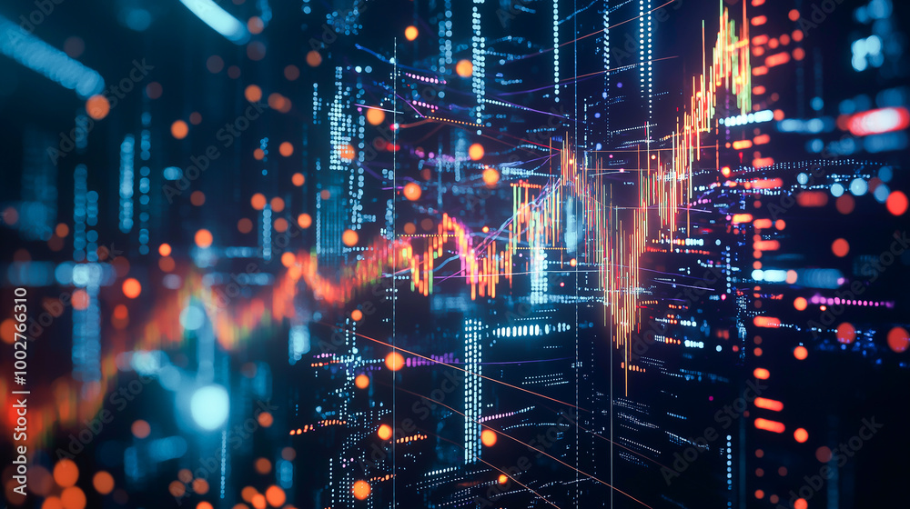 Dynamic Financial Graphs in a Futuristic Setting