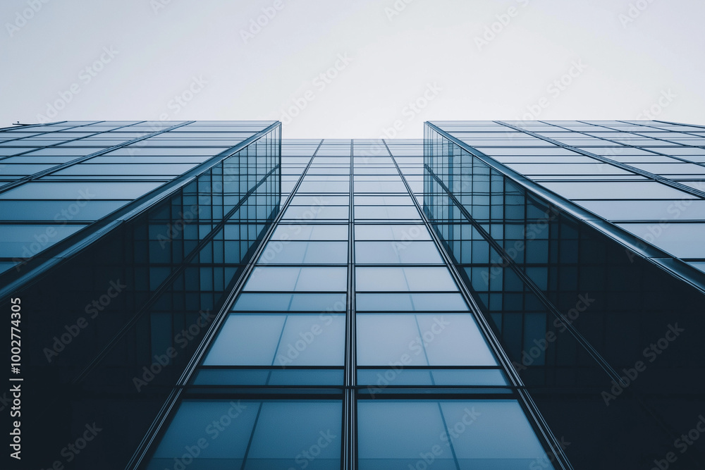 A striking image of a architectural building