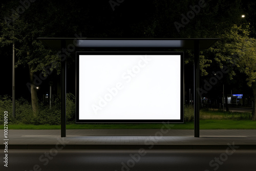 Mockup arrêt de bus