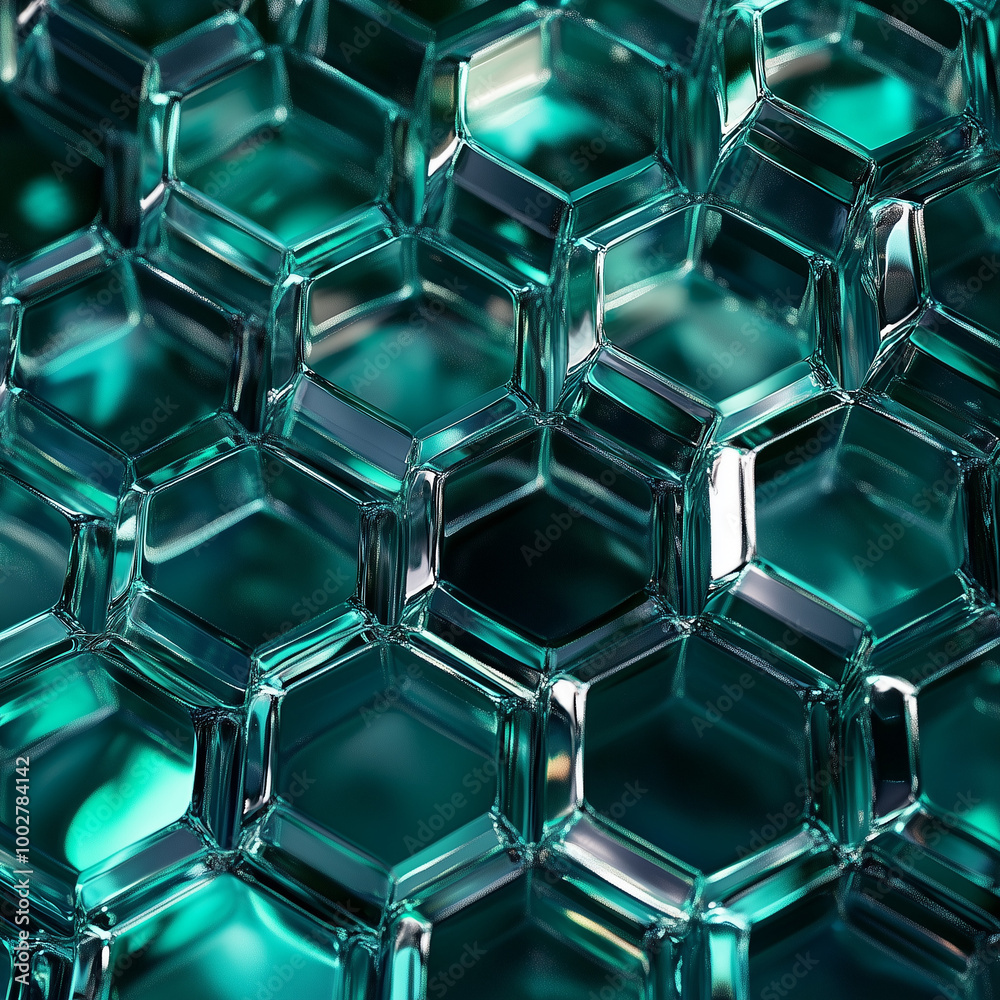 abstract background with hexagons abstract background with hexagons