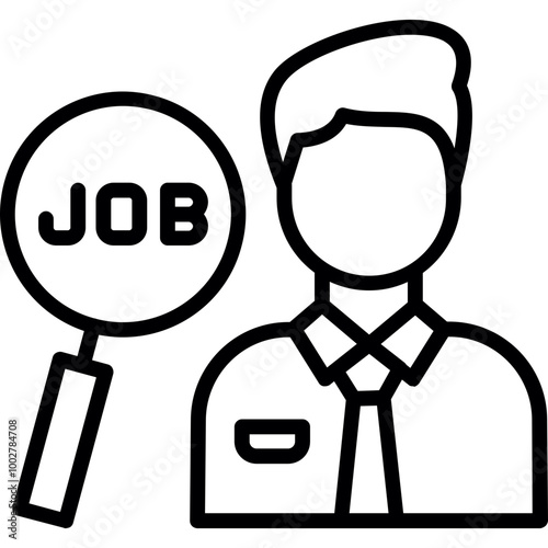 Job Seeking Icon