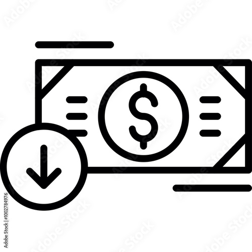 Loss Income Icon