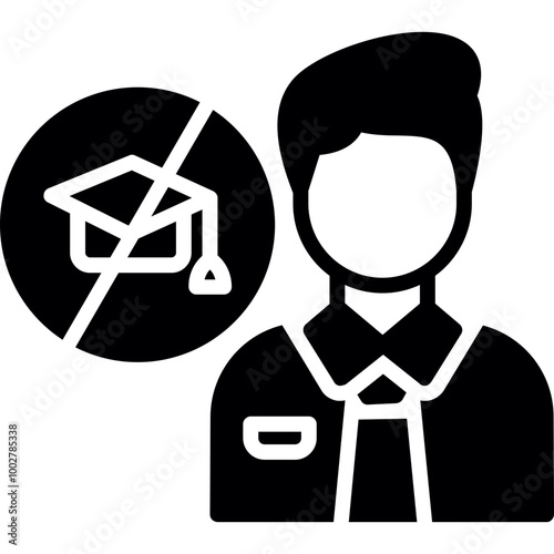 No Education Icon
