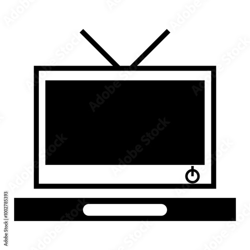 black lcd tv monitor