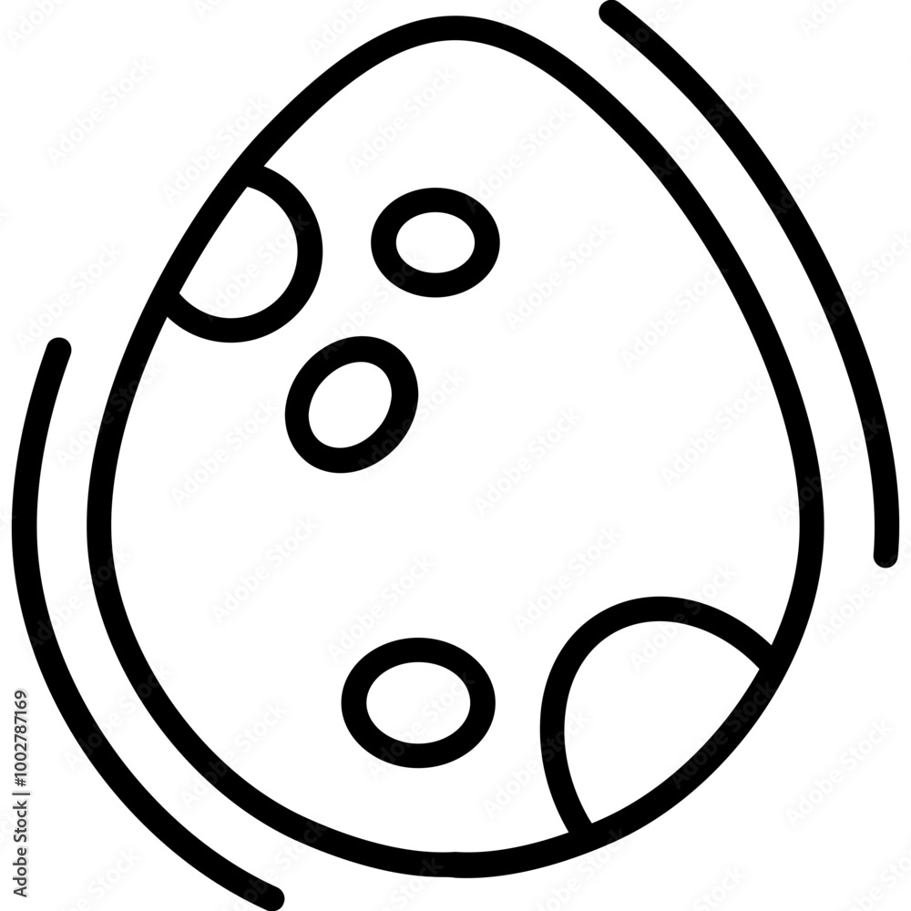 Dinosaur egg Icon Dinosaur egg Icon