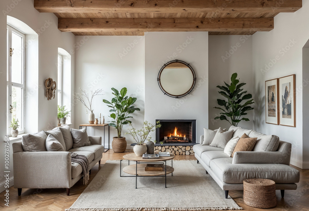 Fototapeta premium modern living room