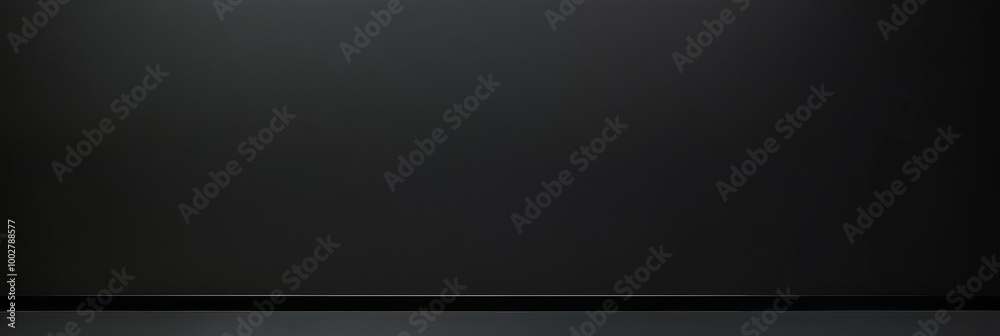 Simple black background with a thin line.