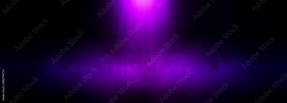 Futuristic empty neon Halloween background or wallpaper, purple and dark scene blue gradient, colorful Abstract high tech light, spooky night with smoke float up, asphalt floor, studio product Futuristic empty neon Halloween background or wallpaper, purple and dark scene blue gradient, colorful Abstract high tech light, spooky night with smoke float up, asphalt floor, studio product