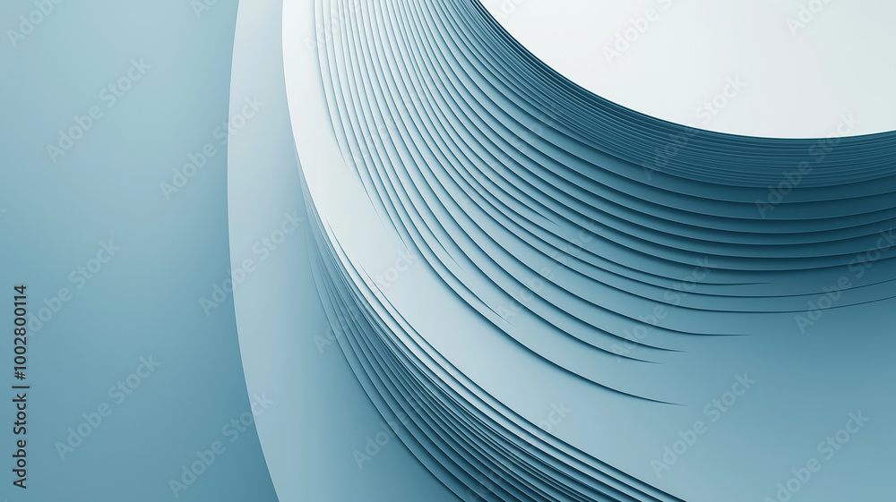 Naklejka premium Simple business Background for Your Design Project with Light colors 3D Shapes and Lines