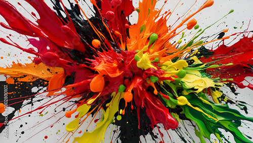 Explosive Colour Splash
