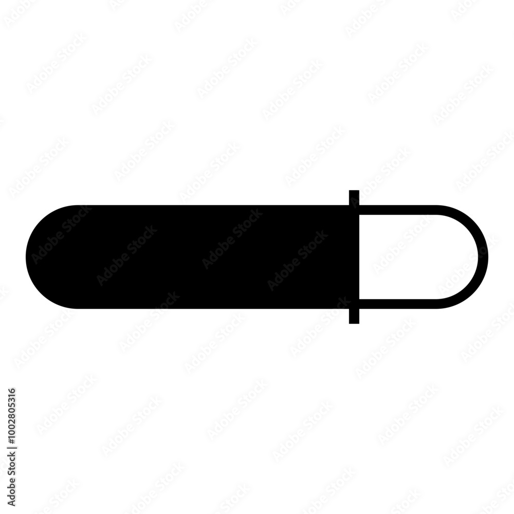 Loading Bar Icon. Simple Waiting Symbol Vector Illustration. Loading Bar Icon. Simple Waiting Symbol Vector Illustration.