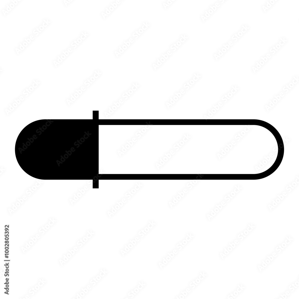 Loading Bar Icon. Simple Waiting Symbol Vector Illustration. Loading Bar Icon. Simple Waiting Symbol Vector Illustration.