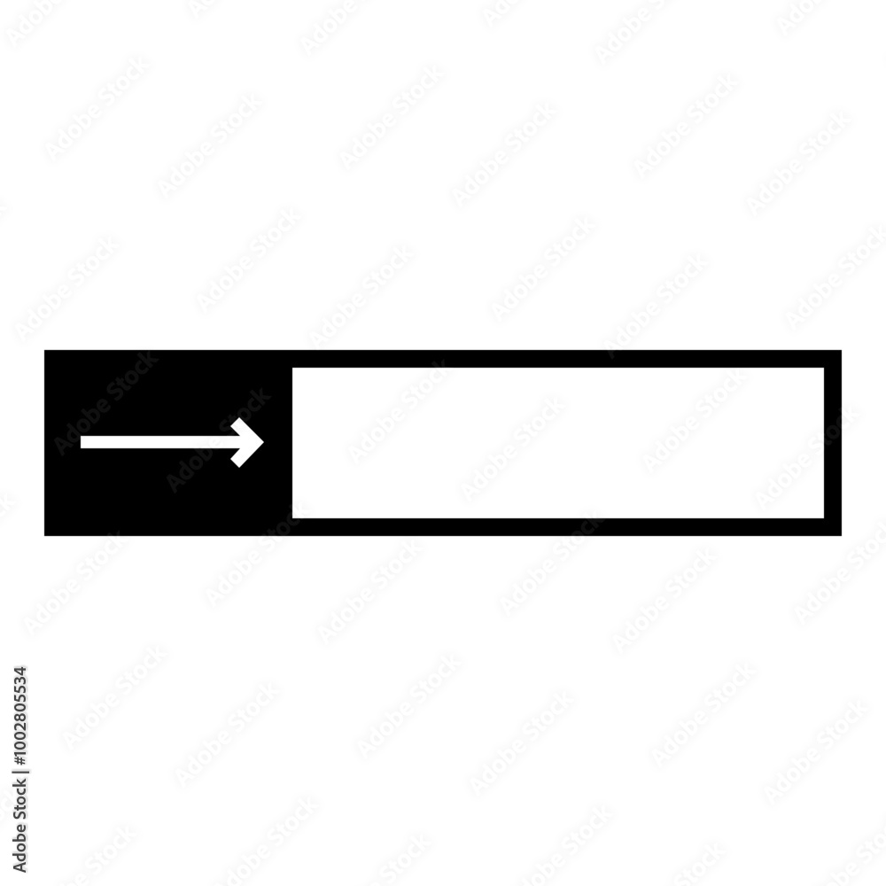 Loading Bar Icon. Simple Waiting Symbol Vector Illustration. Loading Bar Icon. Simple Waiting Symbol Vector Illustration.