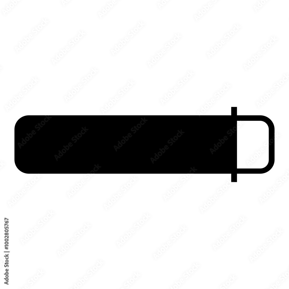 Loading Bar Icon. Simple Waiting Symbol Vector Illustration. Loading Bar Icon. Simple Waiting Symbol Vector Illustration.