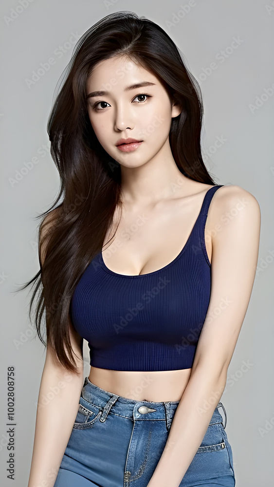 Beautiful body of Asian woman, close up portrait. Beautiful body of Asian woman, close up portrait.