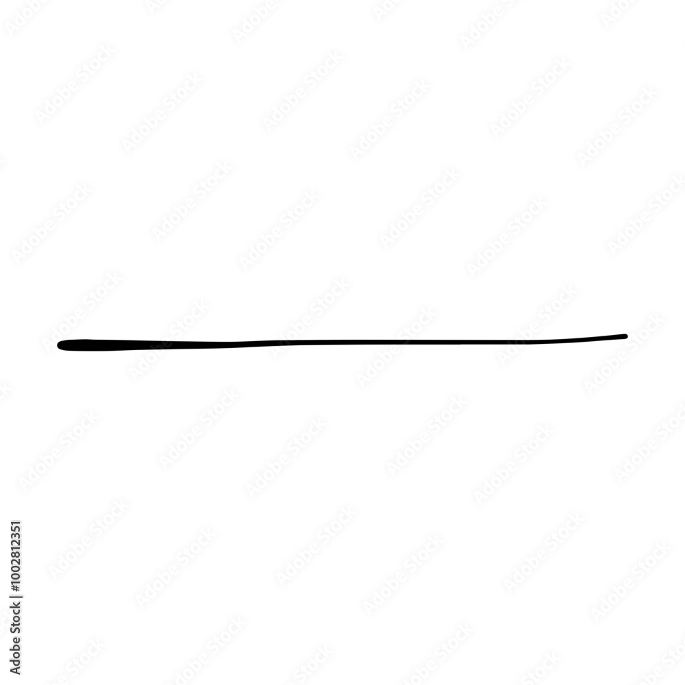 Hand drawn curly divider line icon vector illustration design element of swish, swash, swoosh underline swirl squiggle stroke line Hand drawn curly divider line icon vector illustration design element of swish, swash, swoosh underline swirl squiggle stroke line