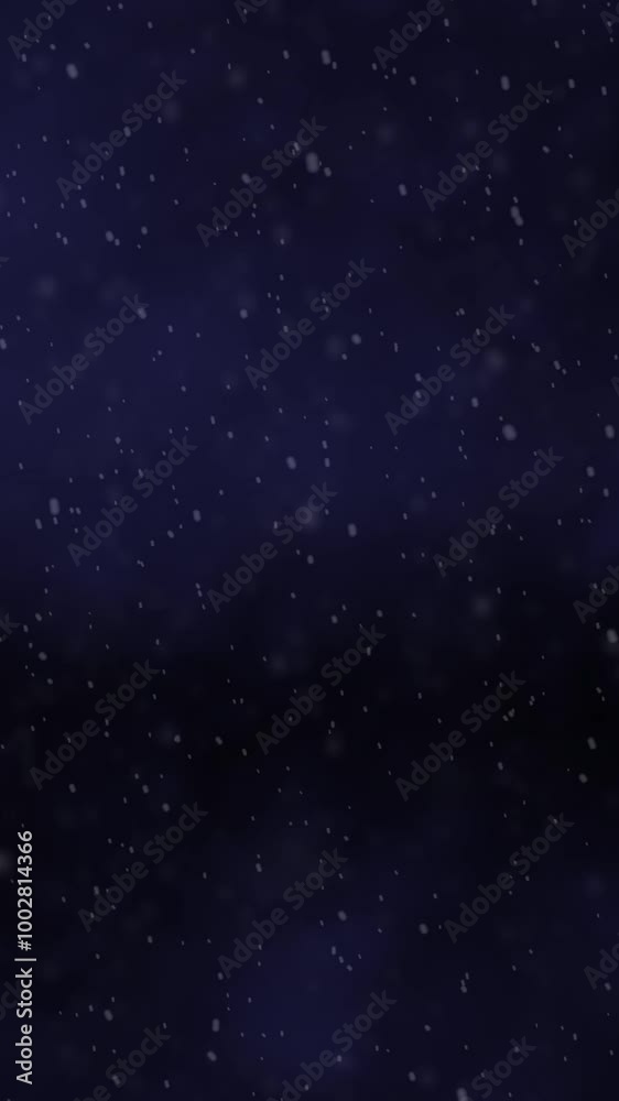 Slowly falling snow against a dark background, creating a serene and peaceful winter atmosphere Slowly falling snow against a dark background, creating a serene and peaceful winter atmosphere