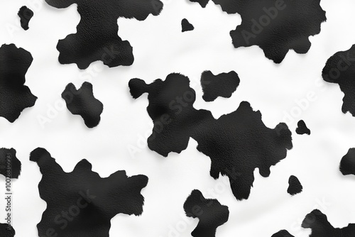 Wallpaper Mural A cow print pattern. Generative AI Torontodigital.ca