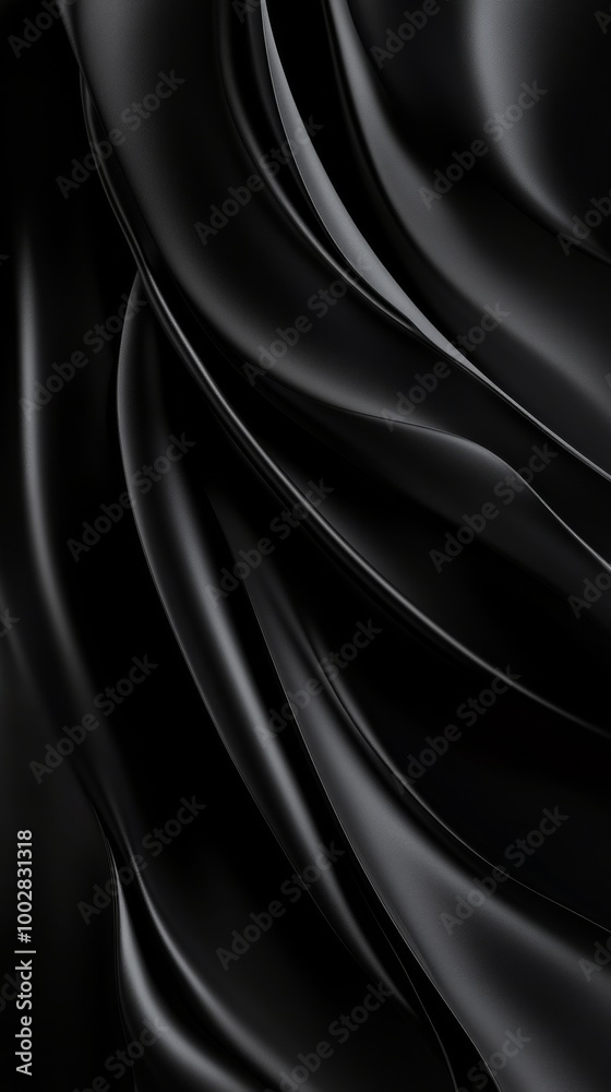 Abstract black satin fabric texture, luxury Abstract black satin fabric texture, luxury