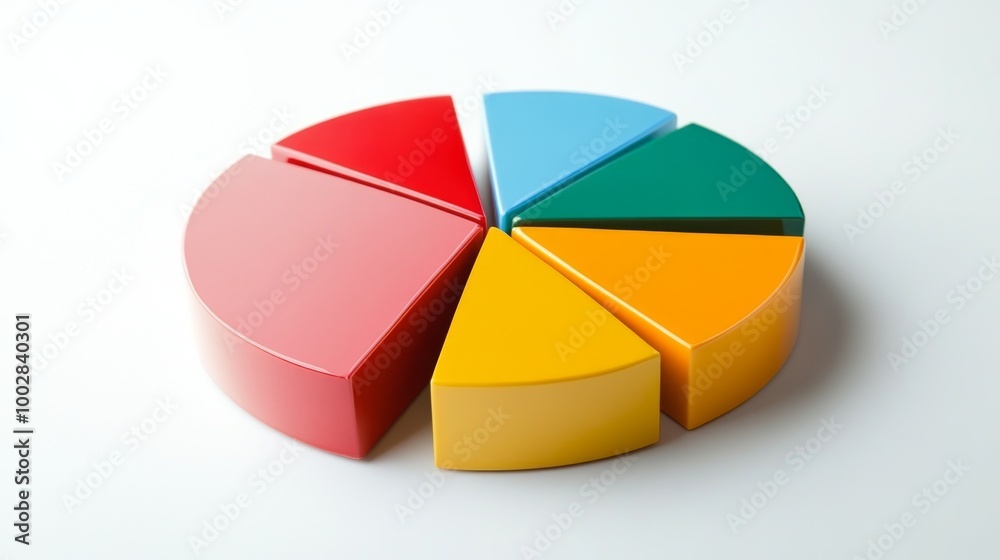 A simple, clear pie chart illustrating household financial planning, with different categories for savings, bills, and leisure, presented on a clean white surface. A simple, clear pie chart illustrating household financial planning, with different categories for savings, bills, and leisure, presented on a clean white surface.
