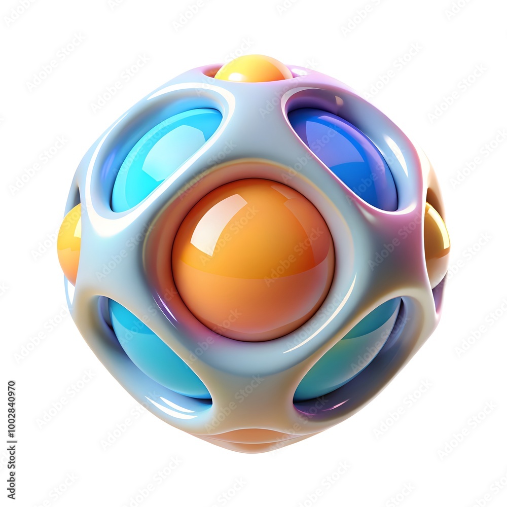 3d fluid abstract metallic holographic coloured shapes 3d fluid abstract metallic holographic coloured shapes